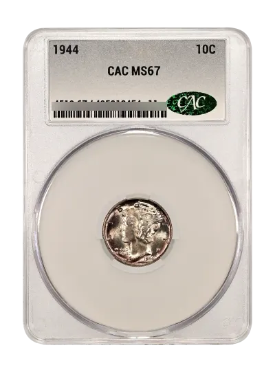 CAC Grading Coin Obverse