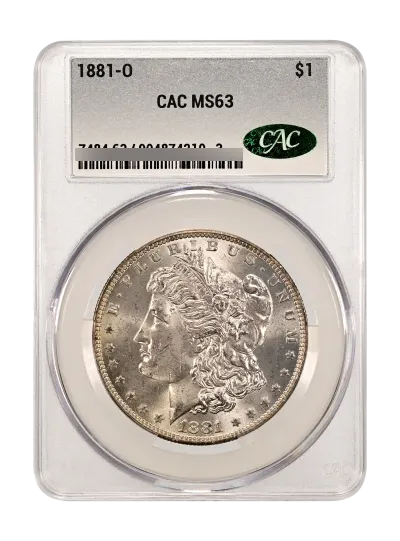 CAC Grading Coin Obverse