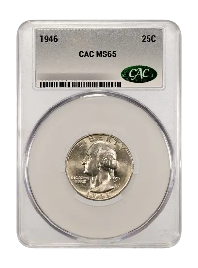 CAC Grading Coin Obverse