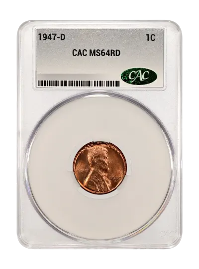CAC Grading Coin Obverse
