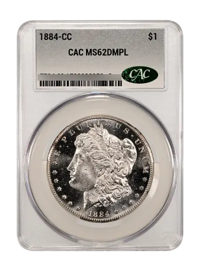 CAC Grading Coin Obverse