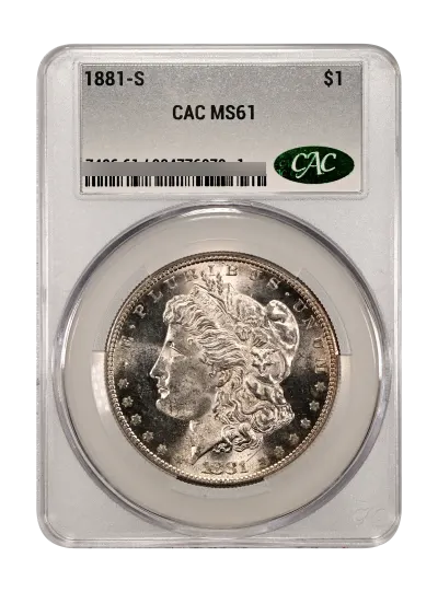 CAC Grading Coin Obverse