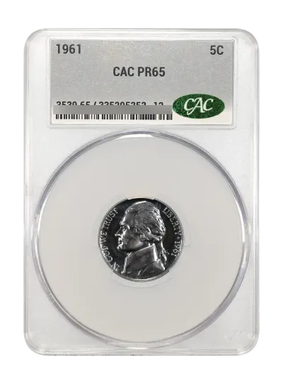 CAC Grading Coin Obverse