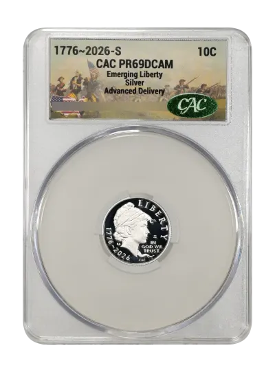 CAC Grading Coin Obverse