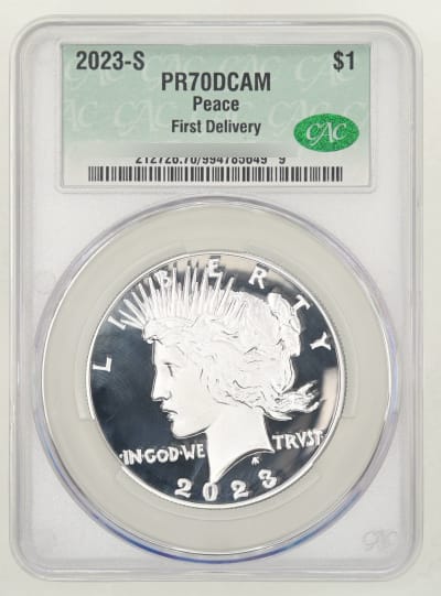 CAC Grading Coin Obverse
