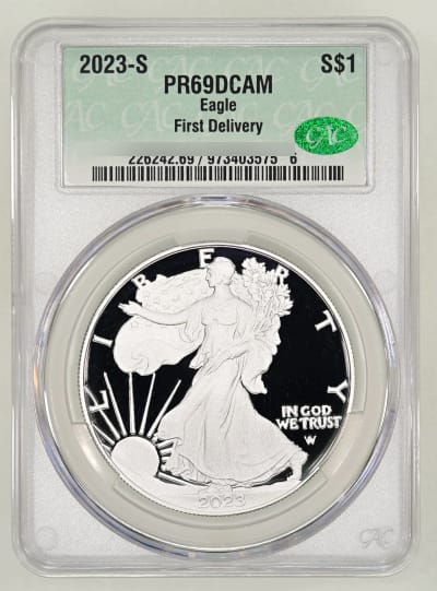 CAC Grading Coin Obverse