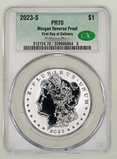 CAC Grading Coin Obverse