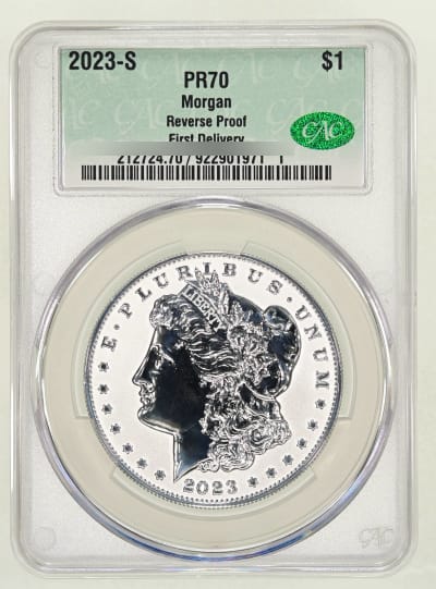 CAC Grading Coin Obverse