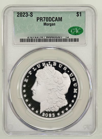 CAC Grading Coin Obverse