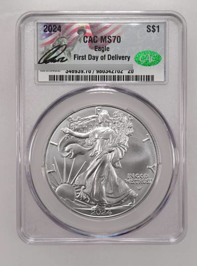 CAC Grading Coin Obverse