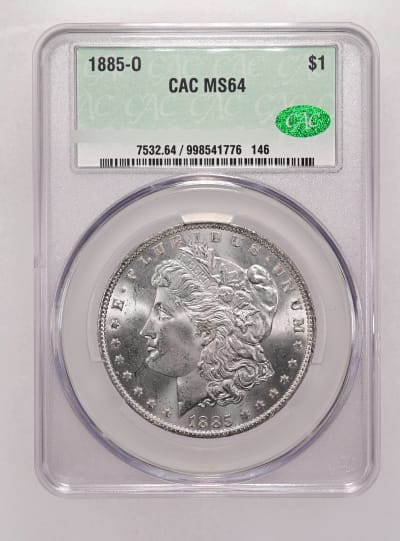 CAC Grading Coin Obverse