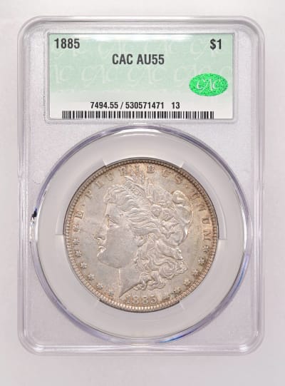 CAC Grading Coin Obverse
