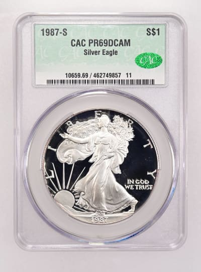 CAC Grading Coin Obverse