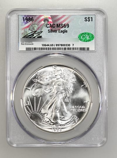 CAC Grading Coin Obverse