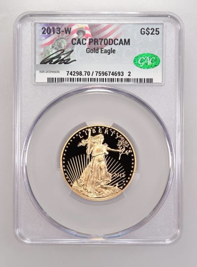 CAC Grading Coin Obverse