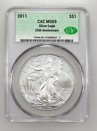 CAC Grading Coin Obverse