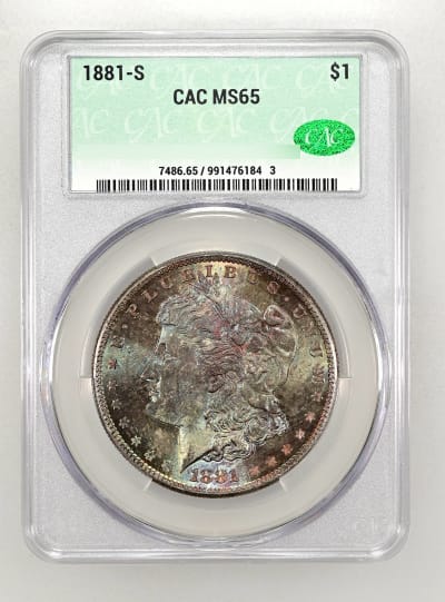 CAC Grading Coin Obverse