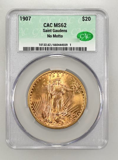 CAC Grading Coin Obverse