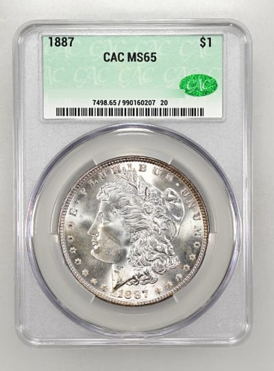 CAC Grading Coin Obverse