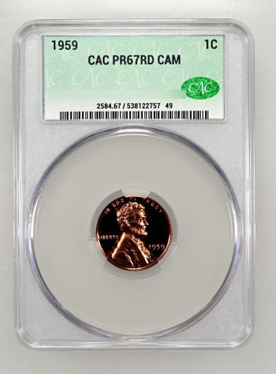 CAC Grading Coin Obverse