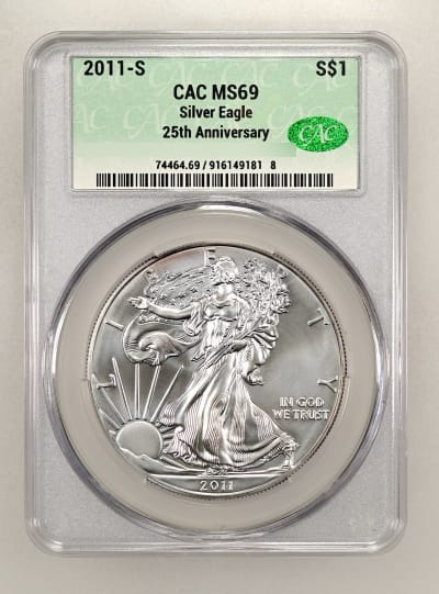 CAC Grading Coin Obverse