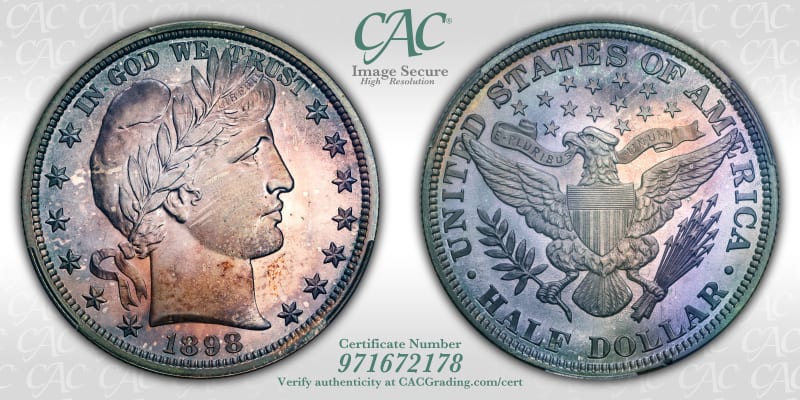 CAC Grading Coin Image Secure