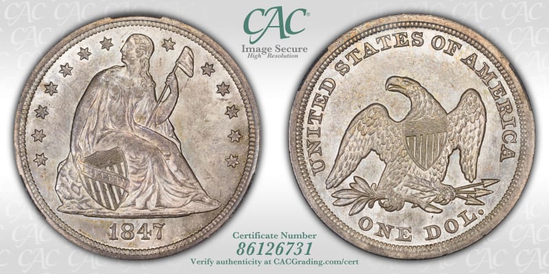 CAC Grading Coin Image Secure