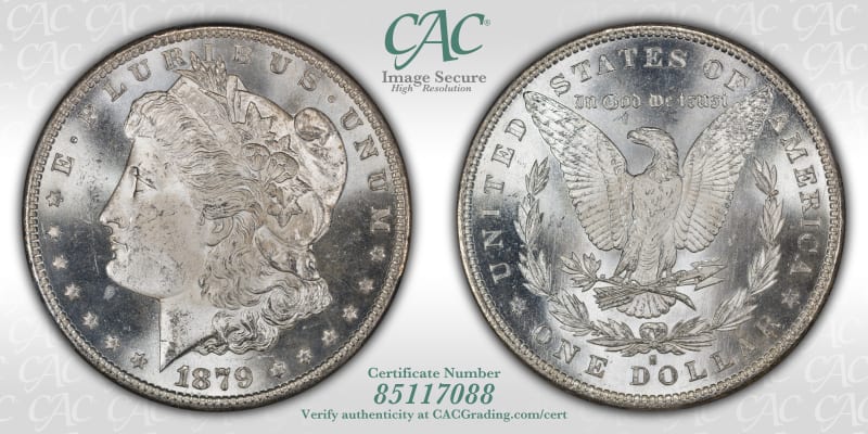 CAC Grading Coin Image Secure