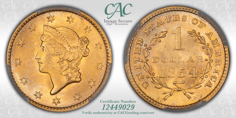 CAC Grading Coin Image Secure