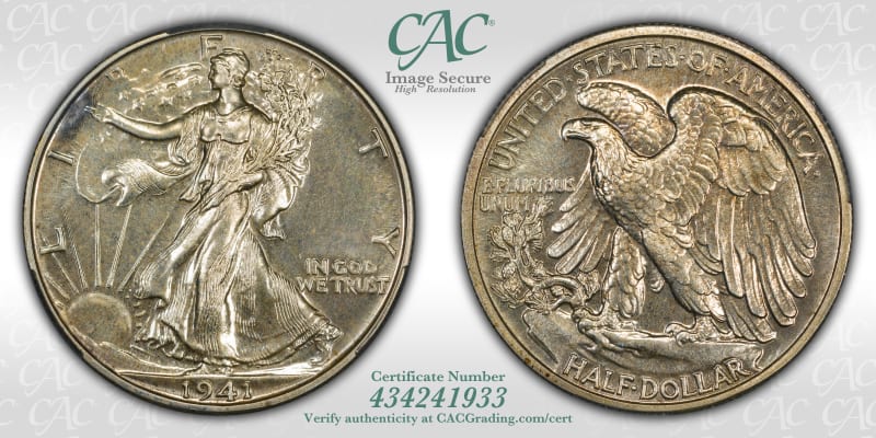 CAC Grading Coin Image Secure