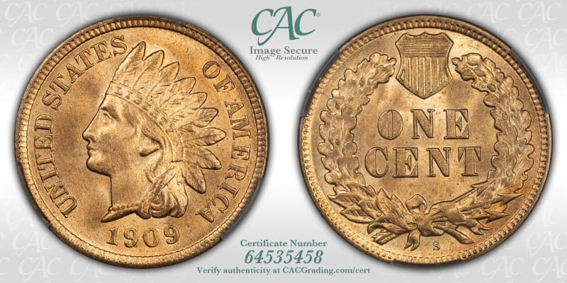 CAC Grading Coin Image Secure