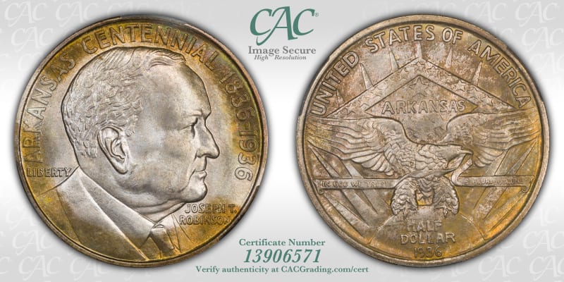 CAC Grading Coin Image Secure