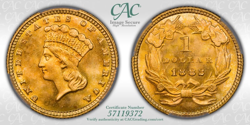 CAC Grading Coin Image Secure