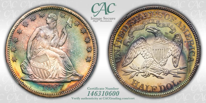 CAC Grading Coin Image Secure