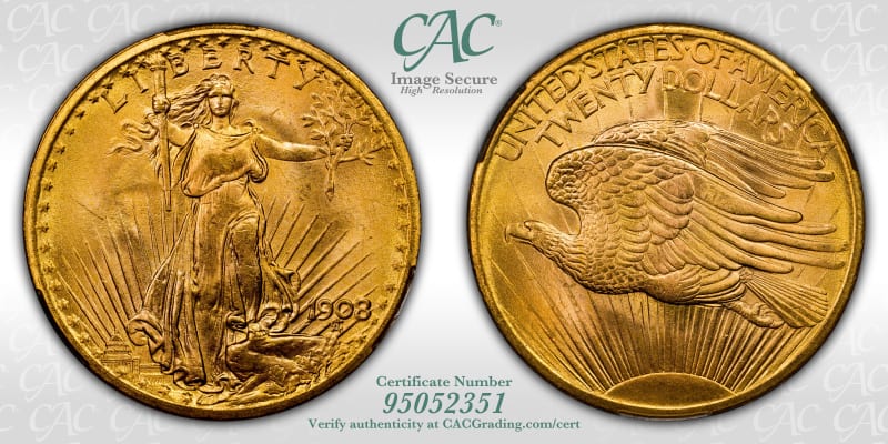 CAC Grading Coin Image Secure