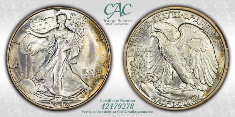 CAC Grading Coin Image Secure