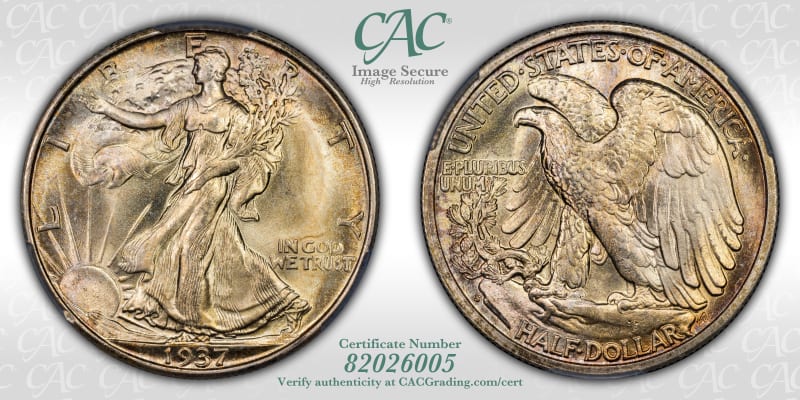 CAC Grading Coin Image Secure