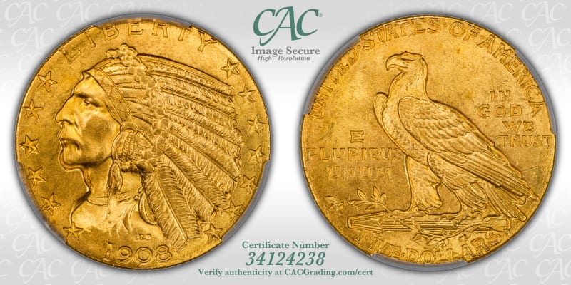 CAC Grading Coin Image Secure