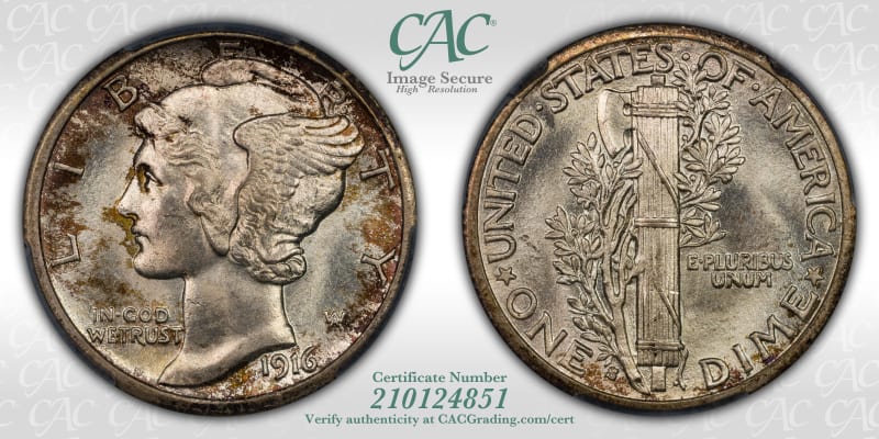CAC Grading Coin Image Secure
