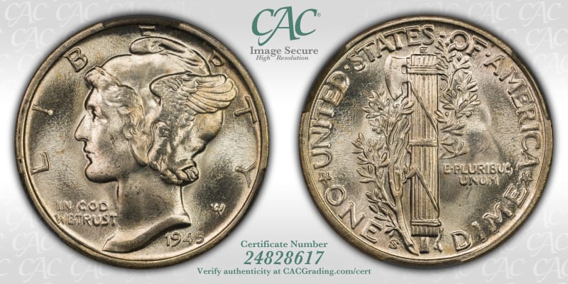 CAC Grading Coin Image Secure