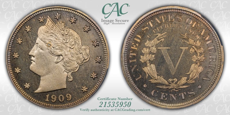 CAC Grading Coin Image Secure