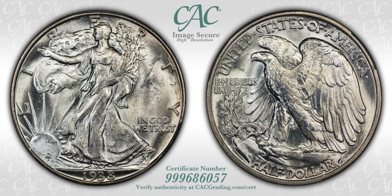 CAC Grading Coin Image Secure