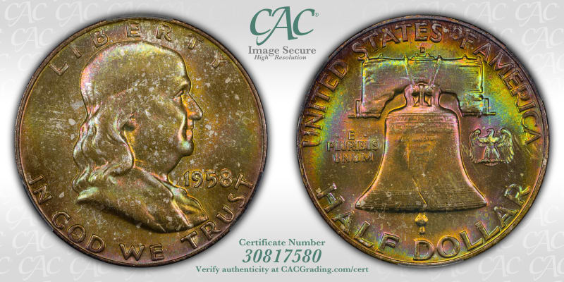 CAC Grading Coin Image Secure