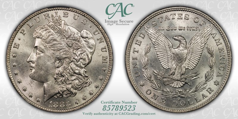 CAC Grading Coin Image Secure