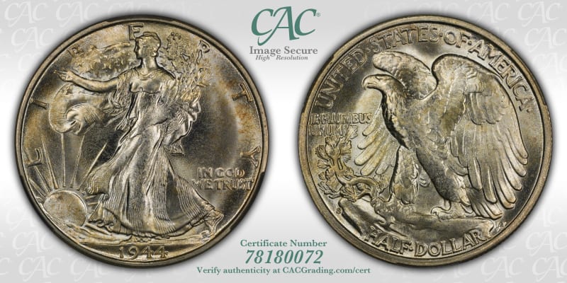 CAC Grading Coin Image Secure