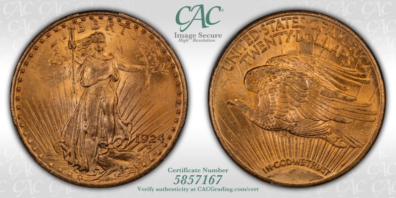 CAC Grading Coin Image Secure