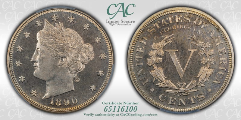 CAC Grading Coin Image Secure
