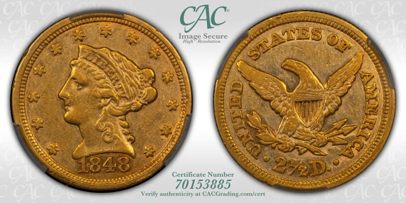 CAC Grading Coin Image Secure