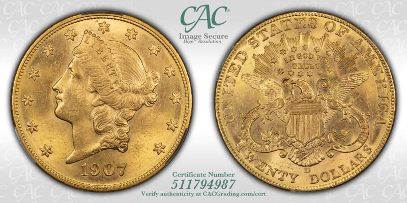 CAC Grading Coin Image Secure