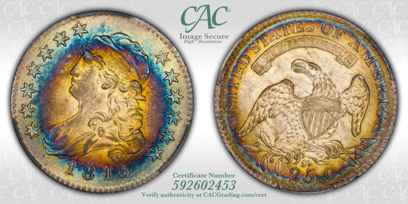 CAC Grading Coin Image Secure